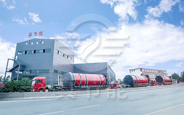 滾筒污泥干燥機(jī)運輸現(xiàn)場