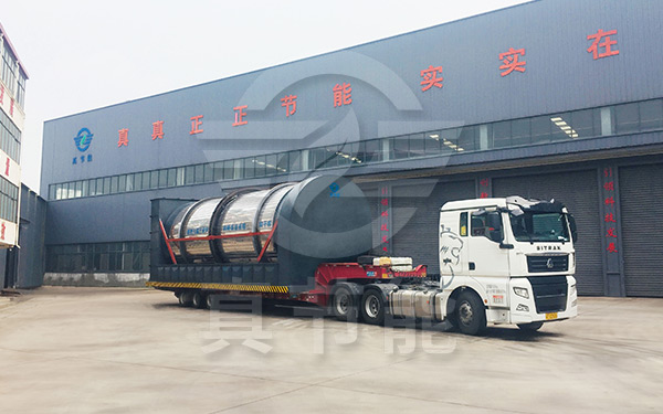 三級多回路含銅污泥烘干機運輸現(xiàn)場