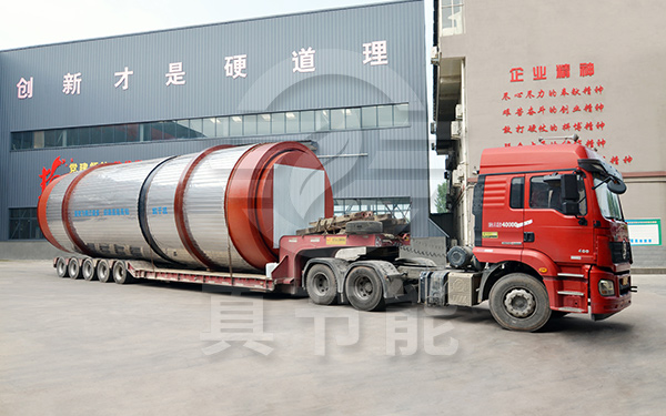 固危廢污泥干燥機(jī)發(fā)貨現(xiàn)場